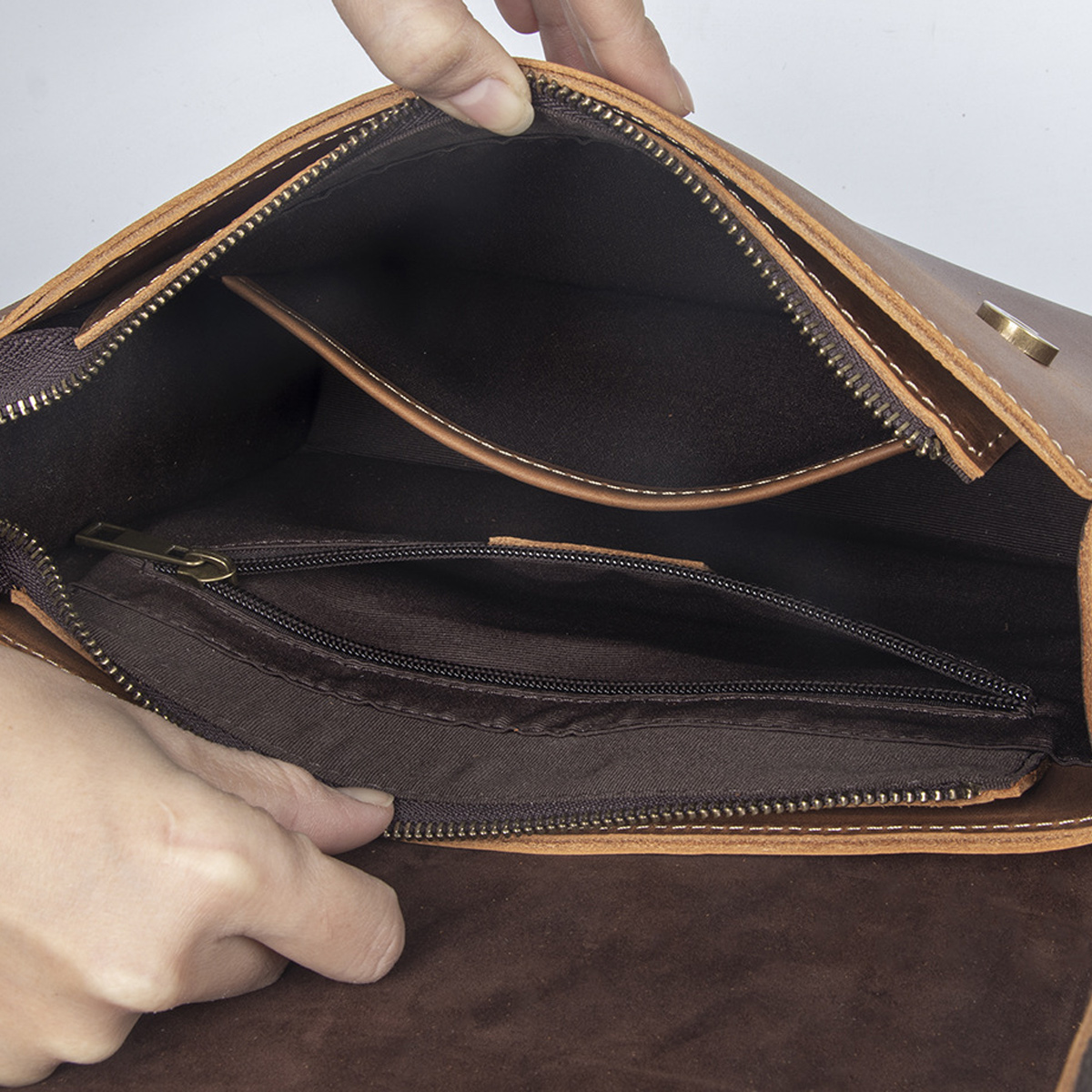 TÚI ĐEO CHÉO DA BÒ CAO CẤP YH3261 – Phong Cách Sang Trọng, Đa Dụng - Ảnh 7