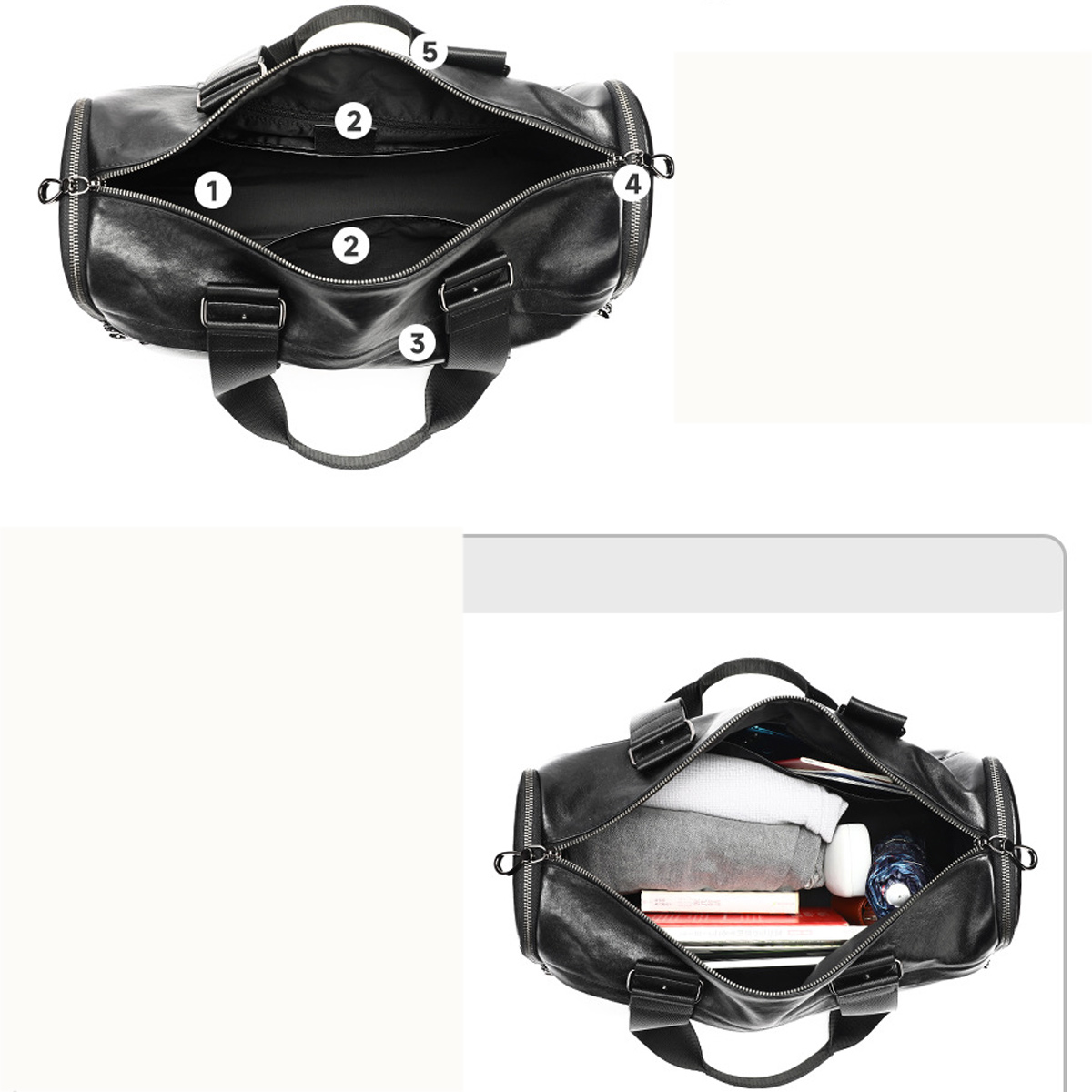 TÚI DU LỊCH DA BÒ CAO CẤP DL5074