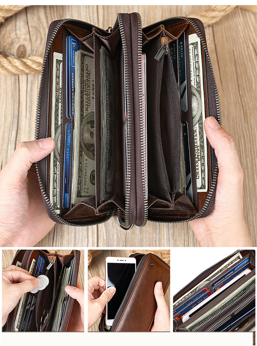 VÍ DÁNG DÀI DA BÒ CAO CẤP V3053