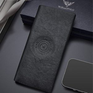 VÍ DÀI DA BÒ CAO CẤP VD750 – Phụ Kiện Tinh Hoa Của Người Thành Đạt