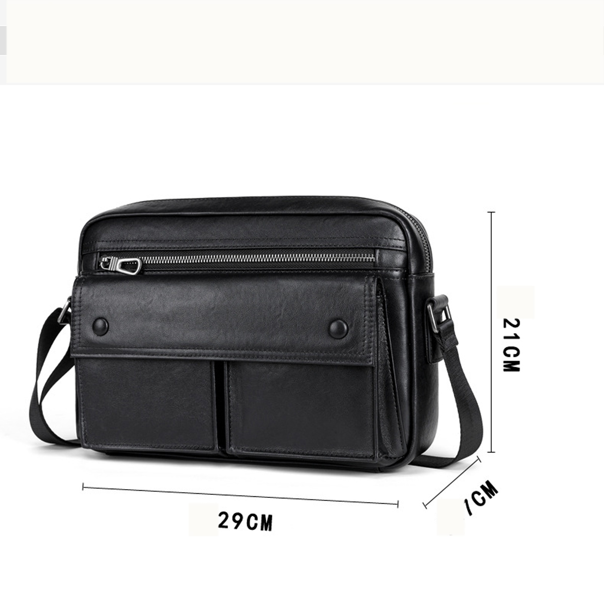 TÚI ĐEO CHÉO DA BÒ CAO CẤP DC7030 - Ảnh 8