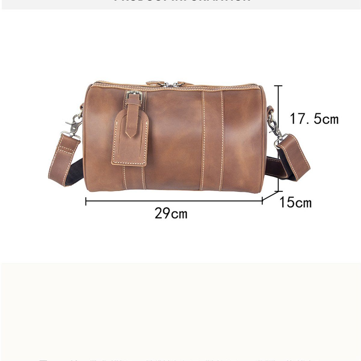 TÚI ĐEO CHÉO DA BÒ SÁP CAO CẤP YH3259