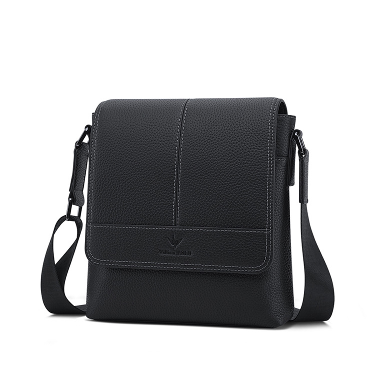 TÚI ĐEO CHÉO DA BÒ CAO CẤP DC15 - Ảnh 9