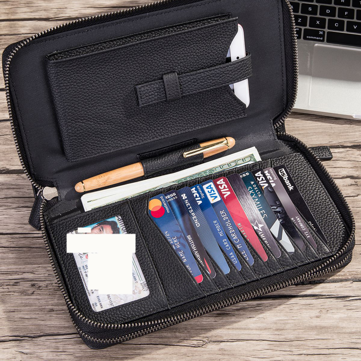 VÍ DÁNG DÀI DA BÒ CAO CẤP V9923