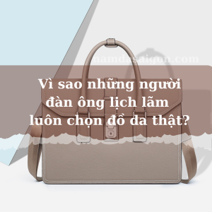 đồ da thật