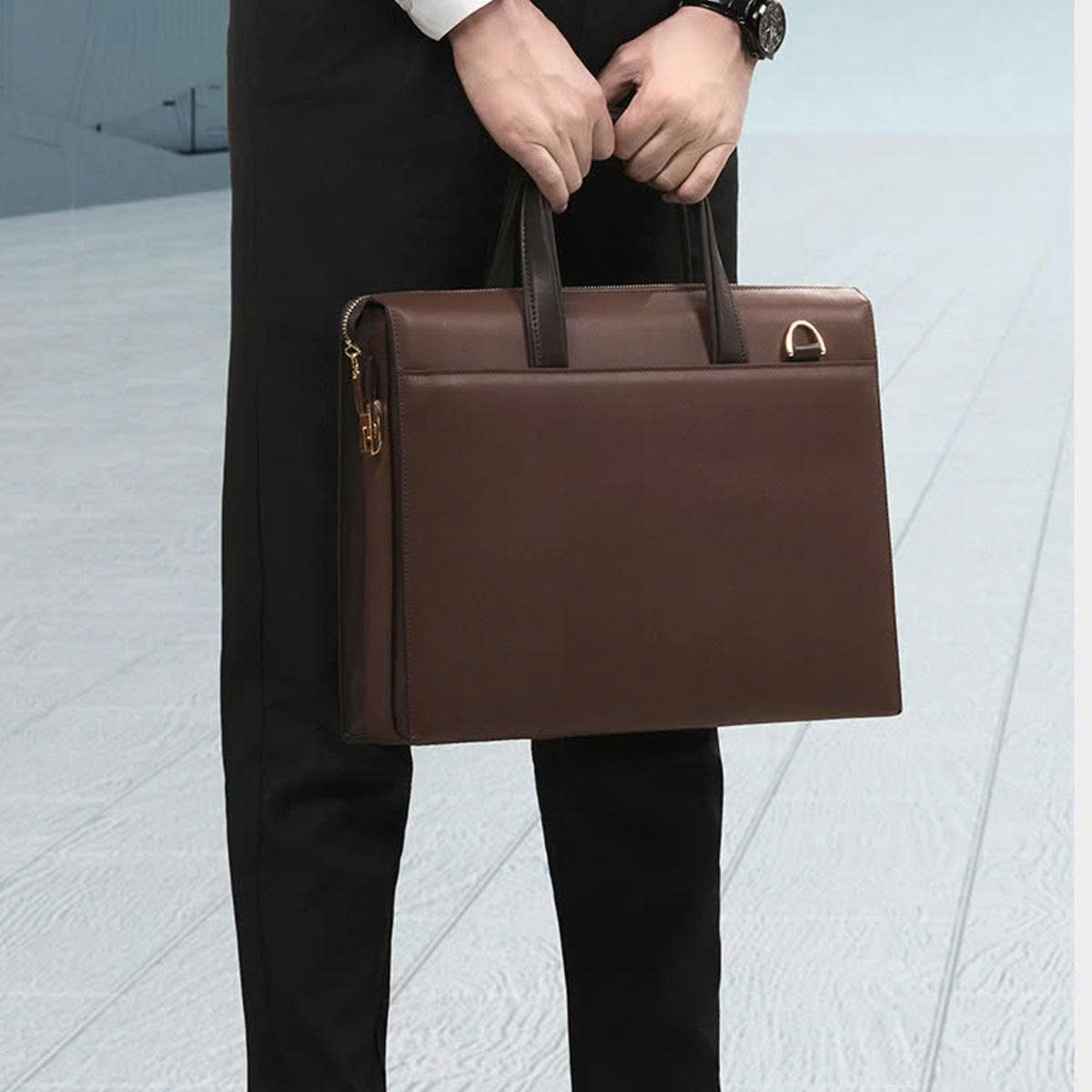 TÚI CÔNG SỞ DA BÒ CAO CẤP SE9836 - Ảnh 10