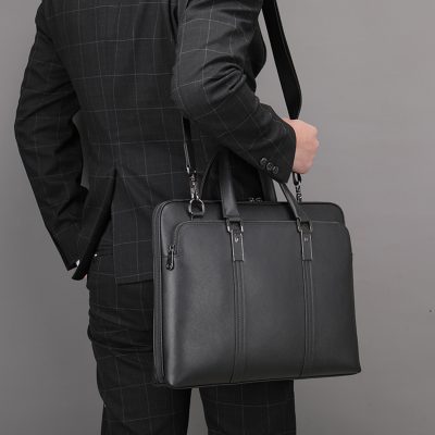 Túi Xách Nam Công Sở DA BÒ 5019: Da Bò Cao Cấp, Thiết kế Mỏng Thanh lịch