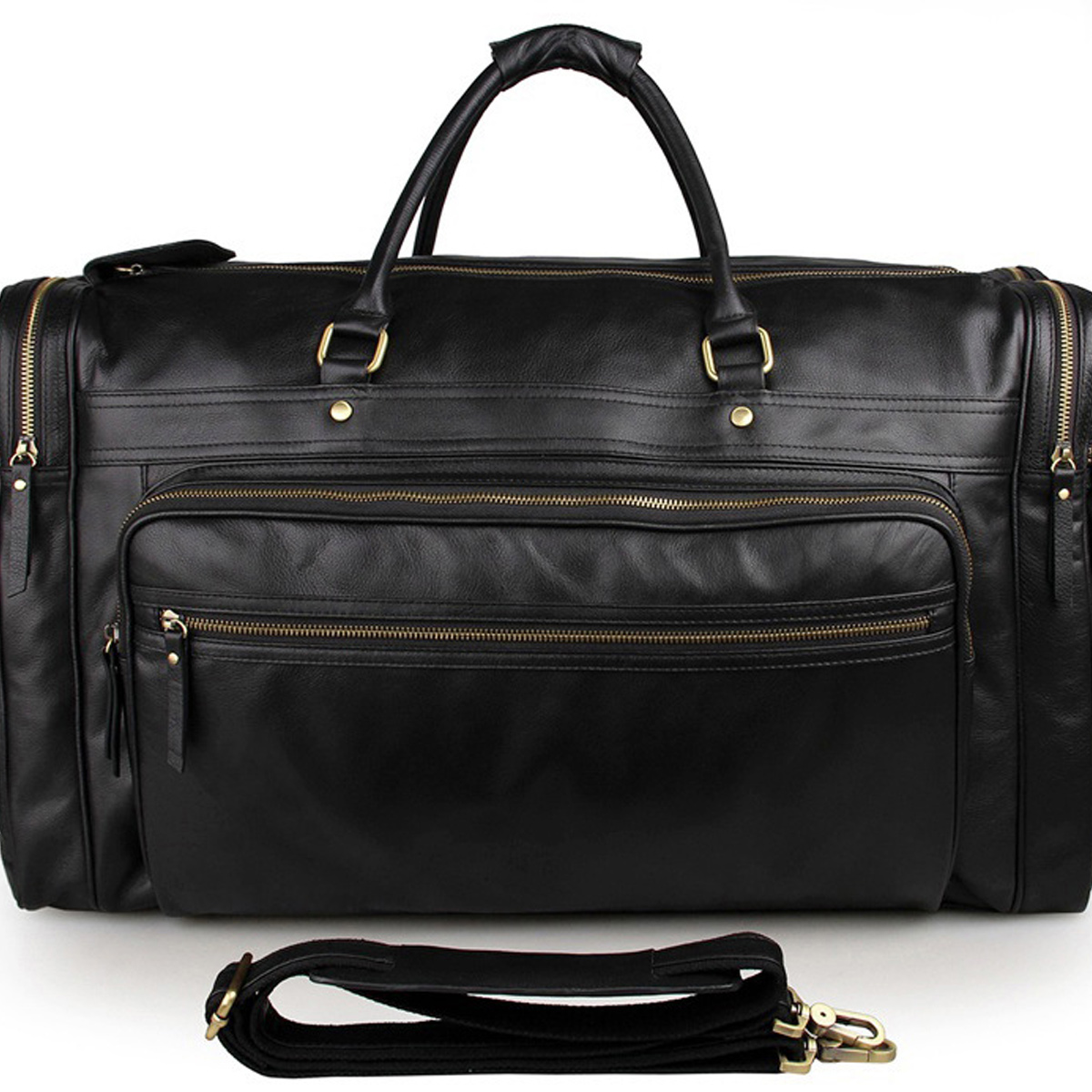 Túi Xách Du Lịch 7317-1A1: Da Bò Cao Cấp, Kích thước Khổng lồ cho Chuyến đi dài - Ảnh 6