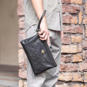 CLUTCH CẦM TAY DA BÒ CAO CẤP 8015