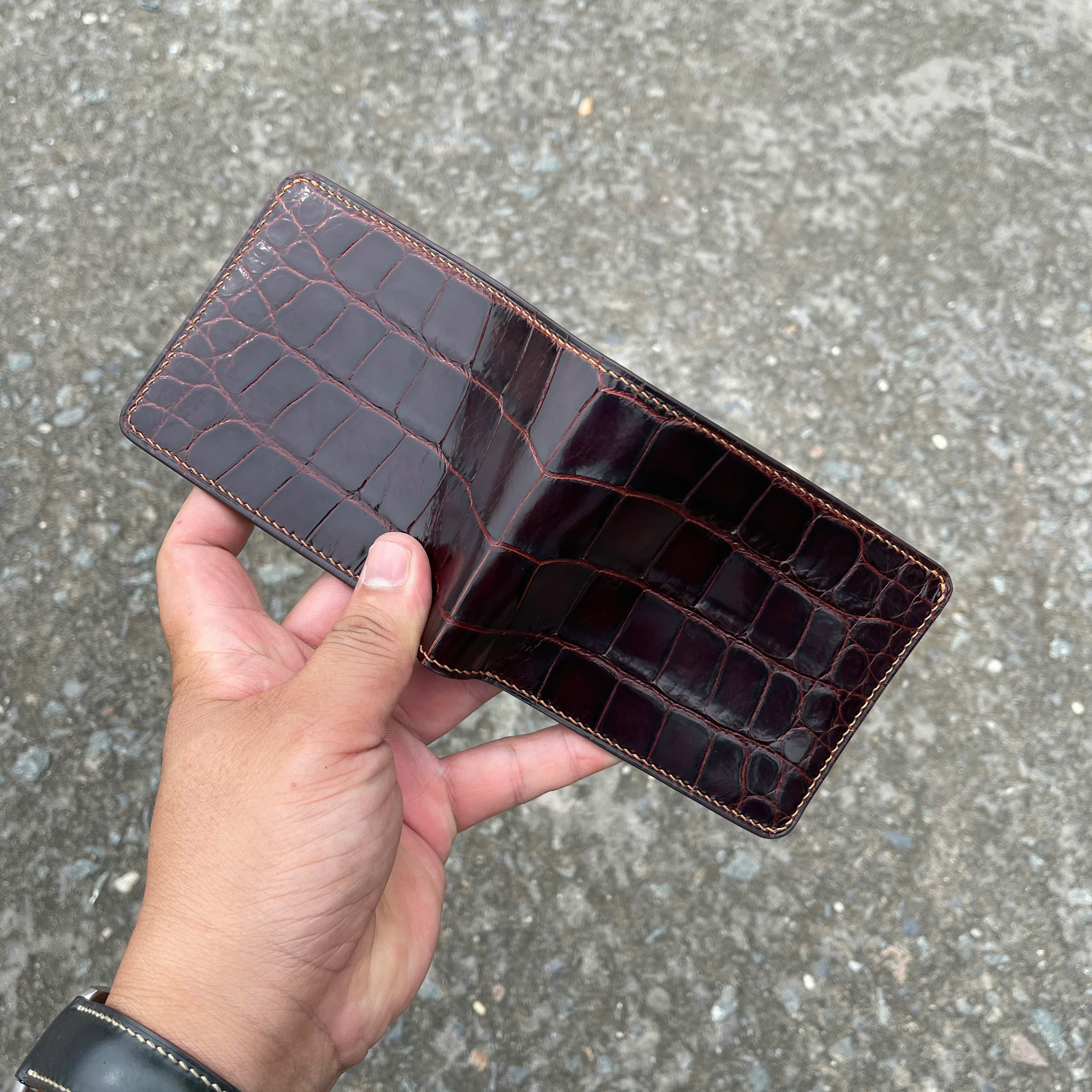 VÍ DA CÁ SẤU ALIGRATO VDCS01