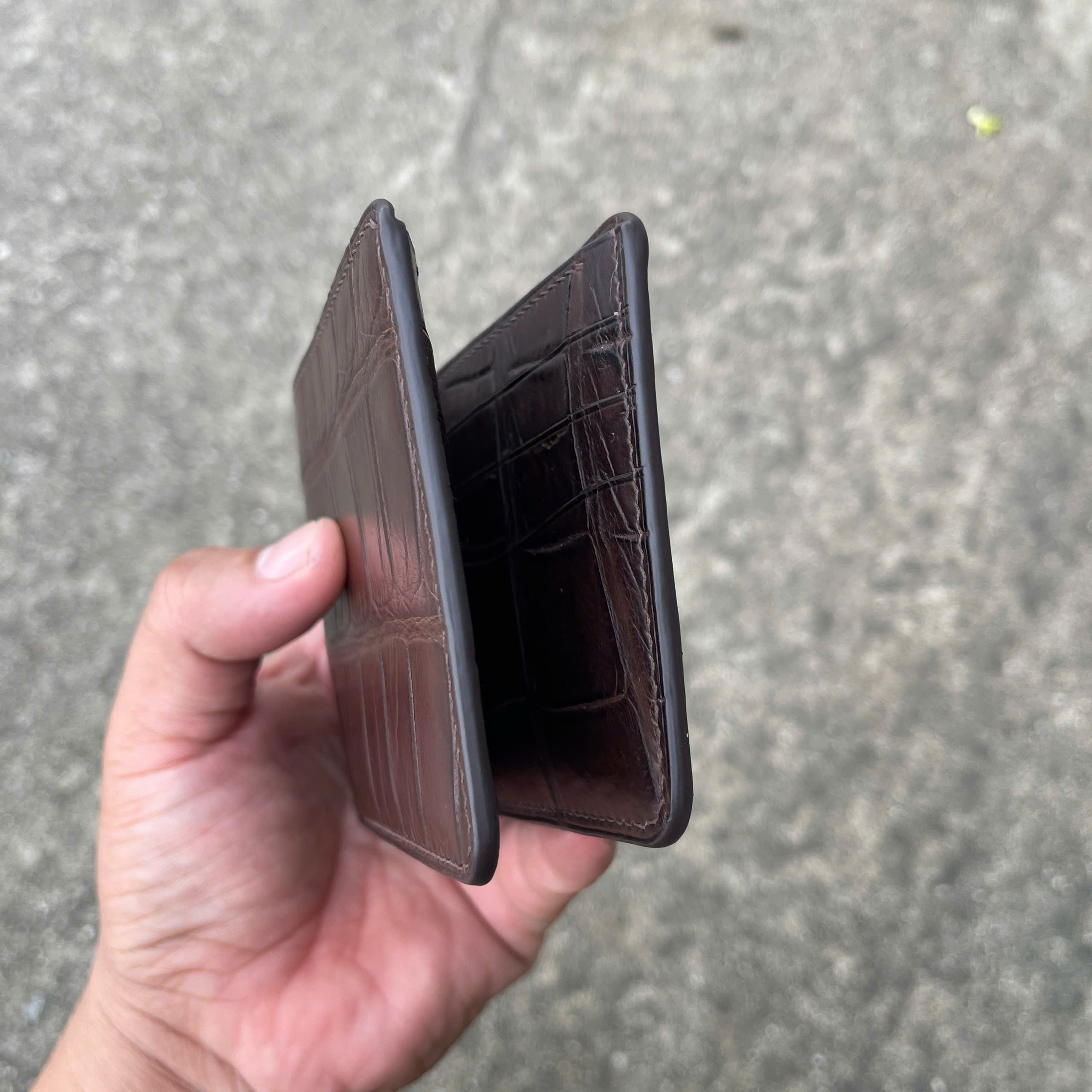 VÍ DA ĐUÔI CÁ SẤU ALIGARTO VDCS04