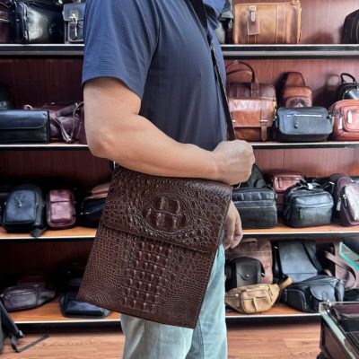 TÚI ĐEO CHÉO DA CÁ SẤU TCS45