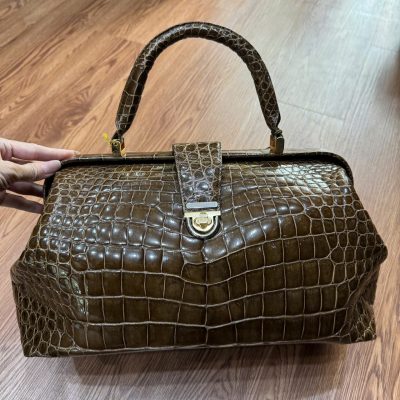 Túi Cá Sấu Bóng Kính TCSBK70