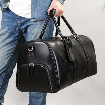 Túi Trống Du Lịch Da Bò Cao Cấp 8706-2