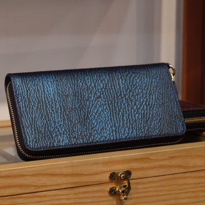 VÍ DÀI CẦM TAY NAM DA CÁ MẬP PHÁP VDCM09