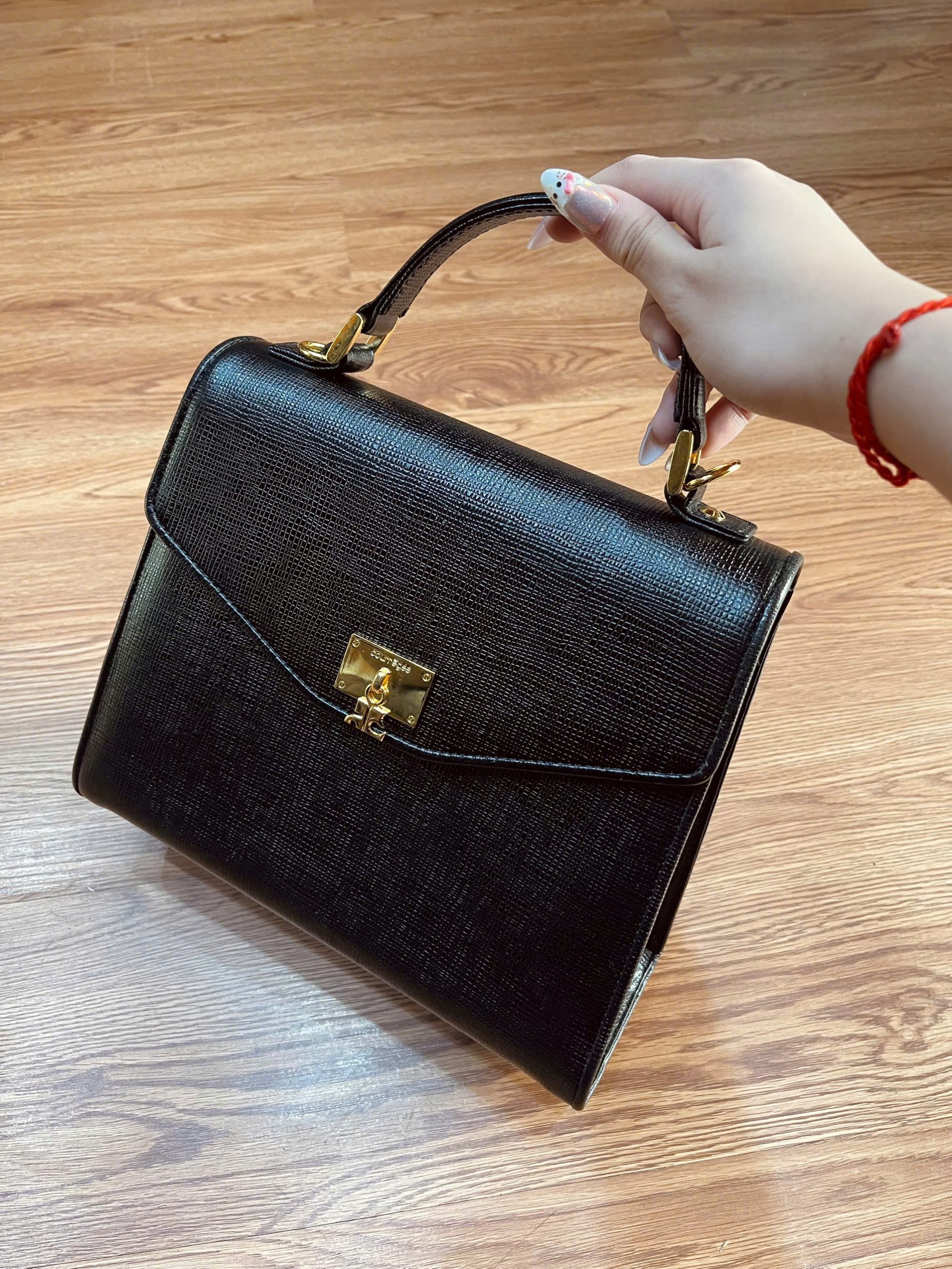 TÚI XÁCH CẦM TAY DA BÒ EPSOM TXCT2