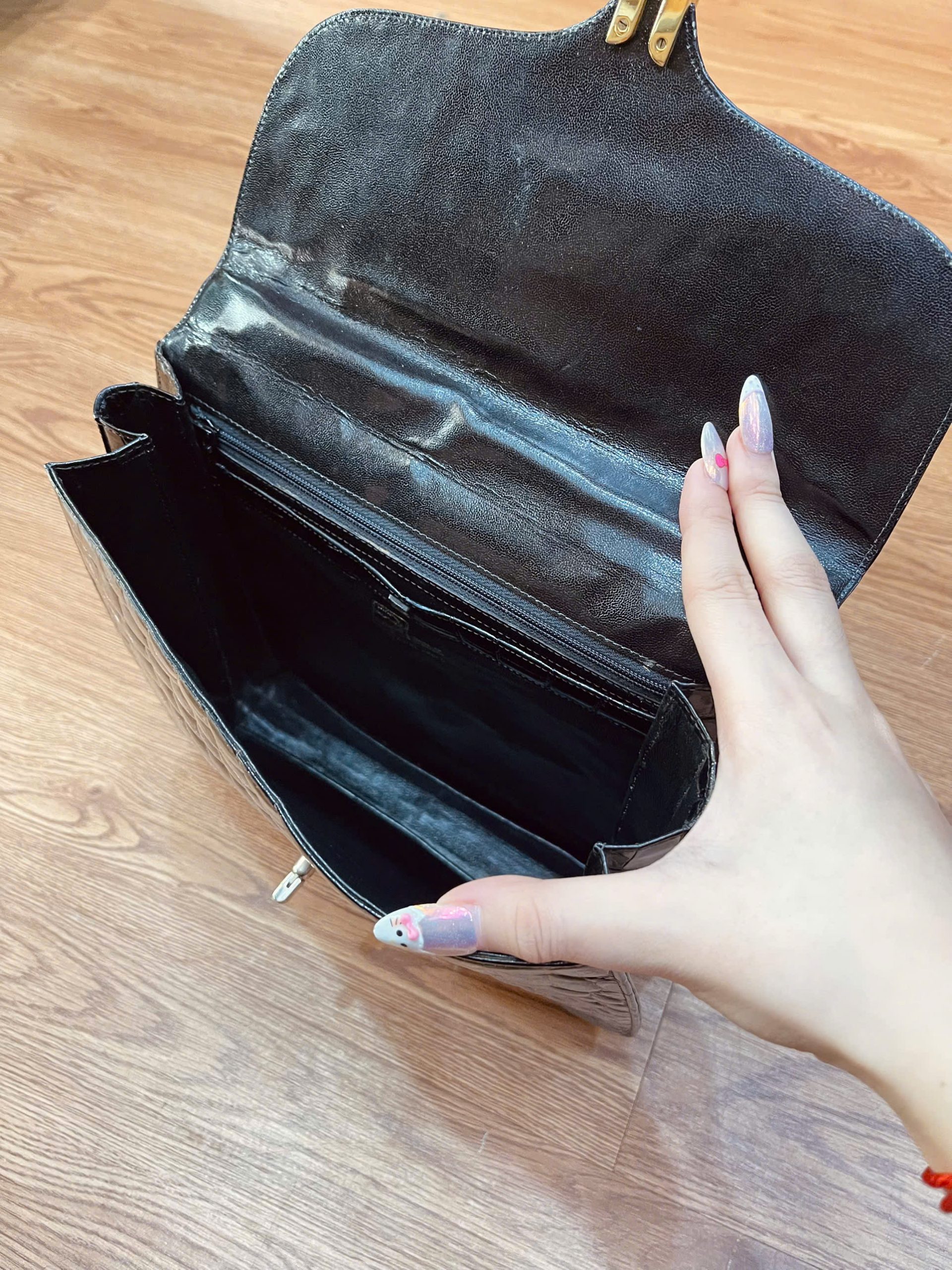 TÚI XÁCH NỮ DA CÁ SẤU ALLIGATOR CSBK09