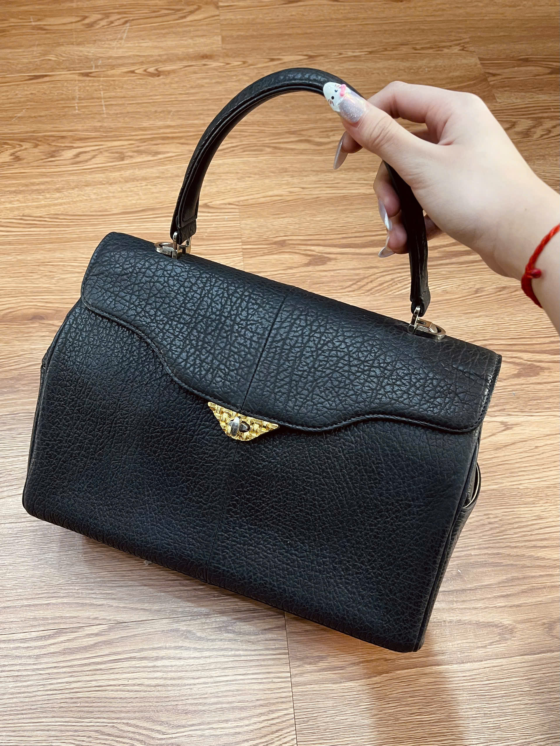 TÚI CẦM TAY THỜI TRANG DA CÁ MẬP TDCM12