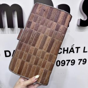 CLUTCH CẦM TAY DA CÁ MẬP CL80