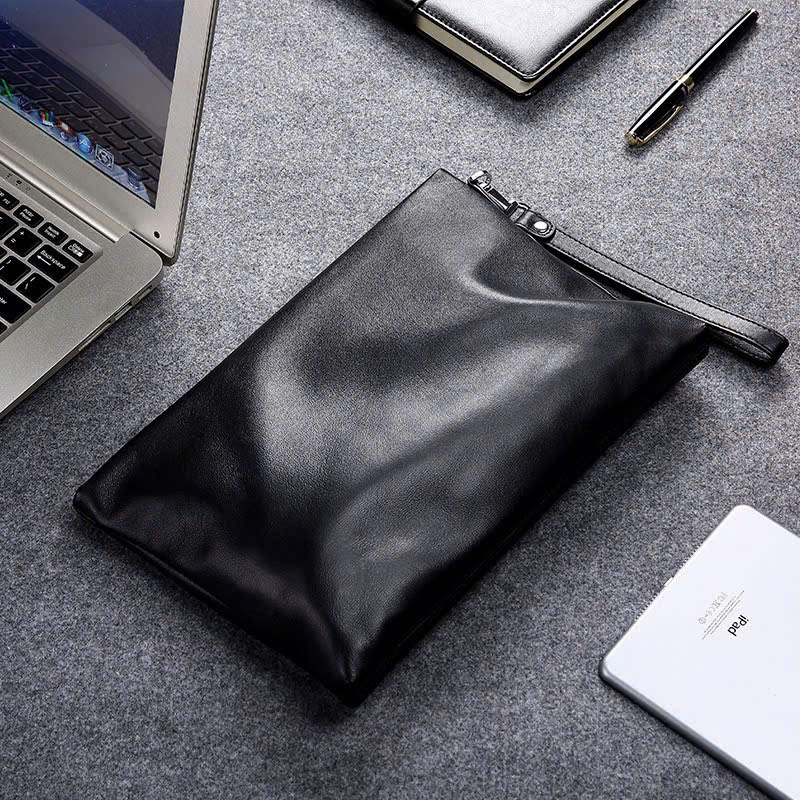 CLUTCH CẦM TAY DA BÒ CAO CẤP SE8011 - Ảnh 4