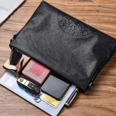 CLUTCH CẦM DA BÒ CAO CẤP POLO223217